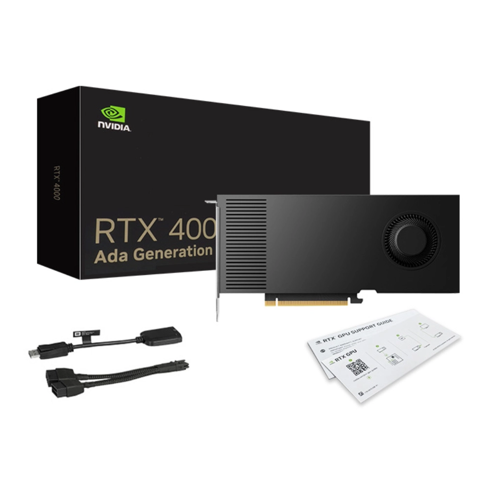 Nvidia Graphic Card Quadro RTX 4000 20GB DDR6 Ada Generation view 9